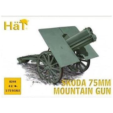 HAT 1/72 WWI Skoda 75mm Mountain Gun