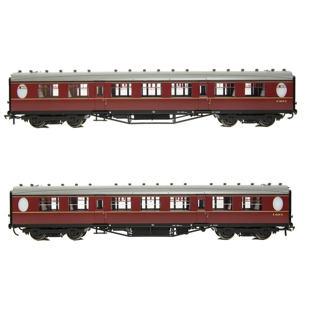 BRANCHLINE OO Thompson 2nd Class Corridor BR Maroon #E1029E