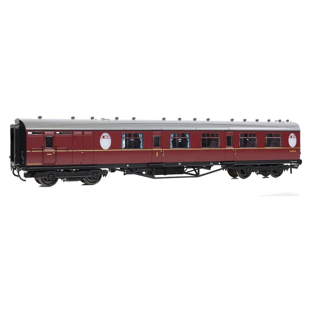 BRANCHLINE OO LNER Thompson Brake Composite Corridor BR Maroon #E1193E