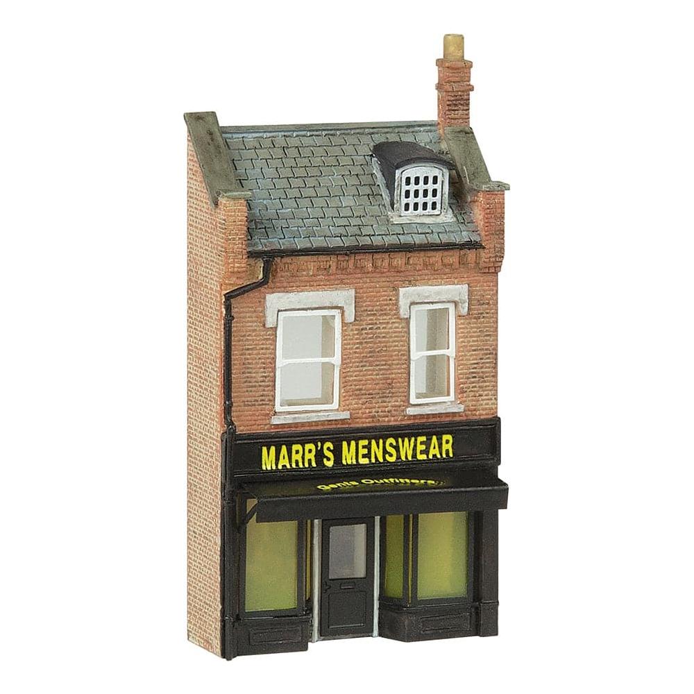 GRAHAM FARISH Scenecraft N Low Relief Gentleman's Outfitters