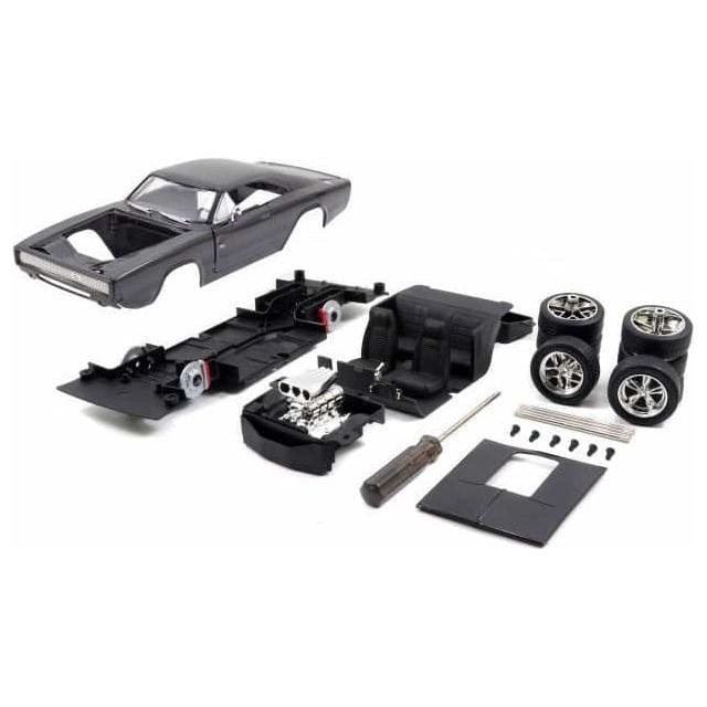 JADA 1/24 Build n Collect F&F 1970 Dodge Charger - Fast Fur
