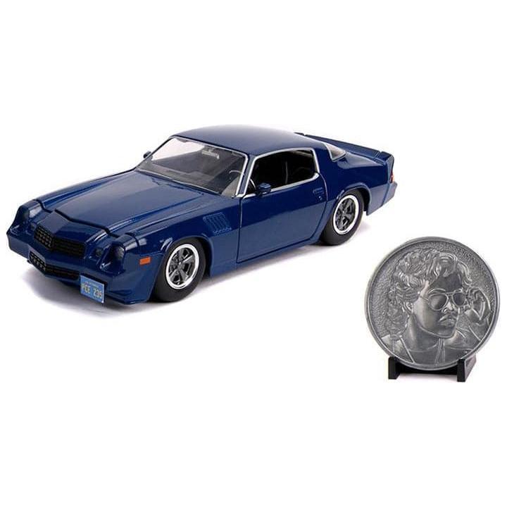 JADA 1/24 Stranger Things Coin with 1979 Chevy Camaro Z/28