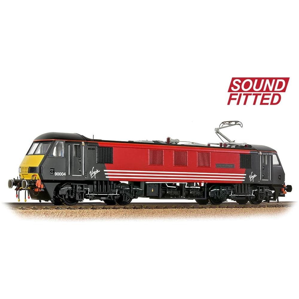 BRANCHLINE OO Class 90 90004 'City of Glasgow' Virgin Trains (Original) DCC Sound Fitted