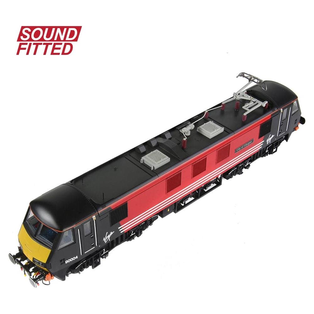 BRANCHLINE OO Class 90 90004 'City of Glasgow' Virgin Trains (Original) DCC Sound Fitted
