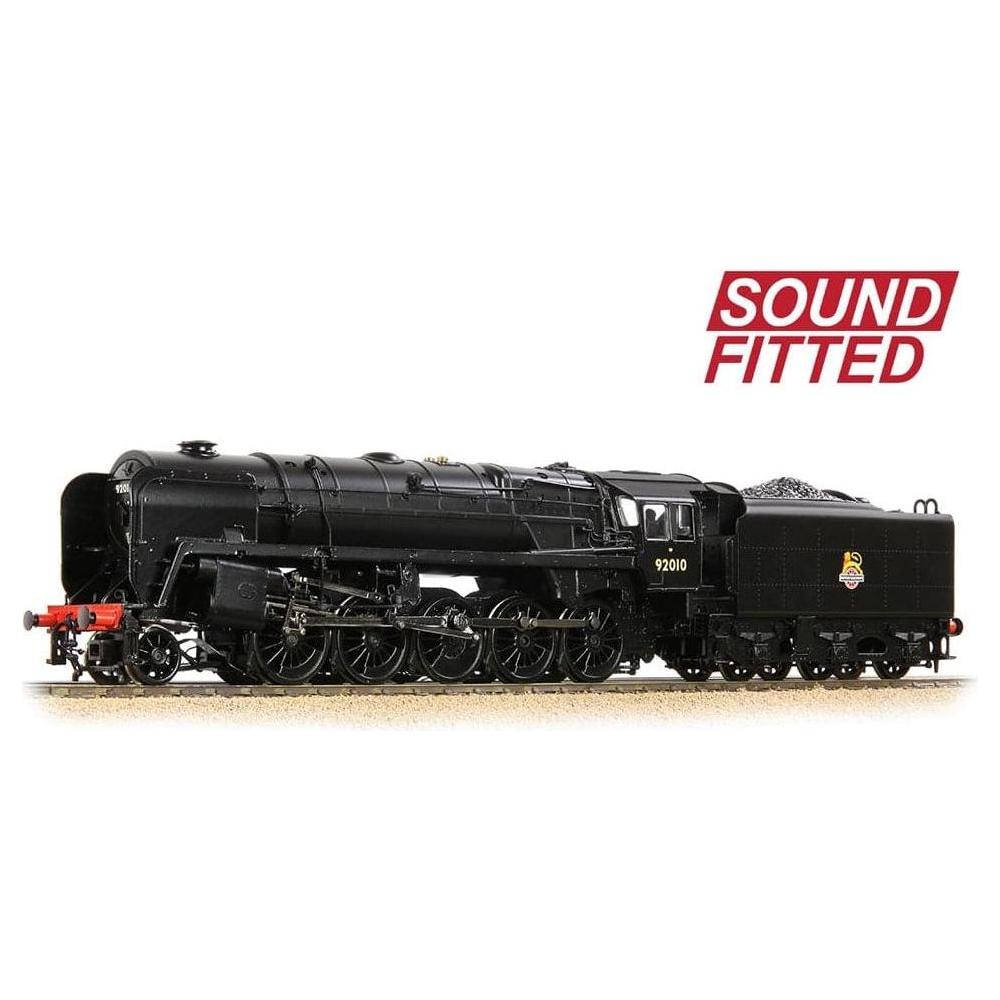 BRANCHLINE OO BR Standard 9F with BR1F Tender 92010 BR Black (Early Emblem) DCC Sound Fitted