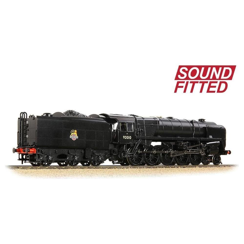 BRANCHLINE OO BR Standard 9F with BR1F Tender 92010 BR Black (Early Emblem) DCC Sound Fitted