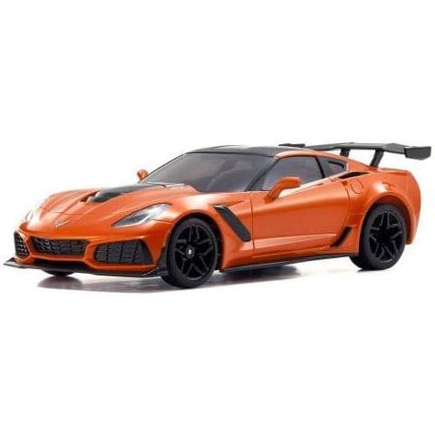 KYOSHO ASC MR03RWD Chevrolet Corvette ZR1 Orange Body Shell