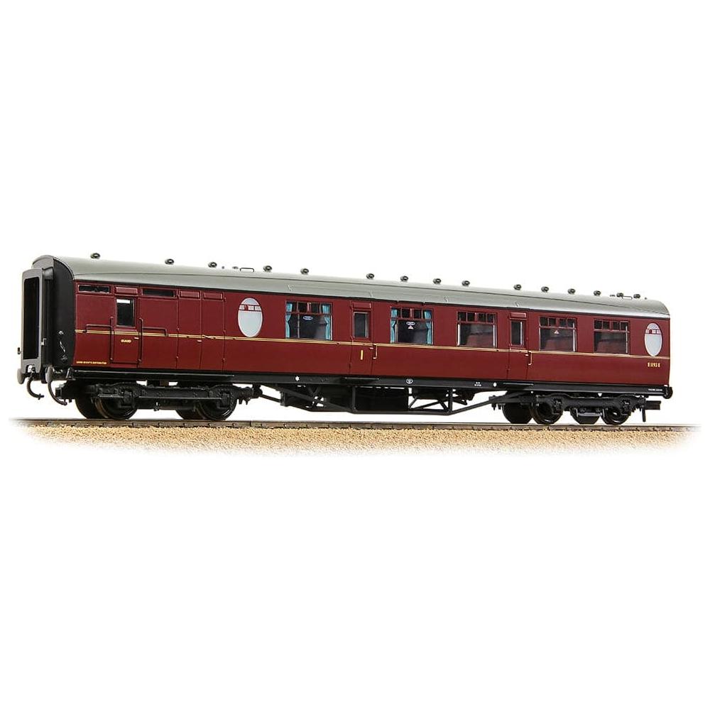BRANCHLINE OO LNER Thompson Brake Composite Corridor BR Maroon #E1193E
