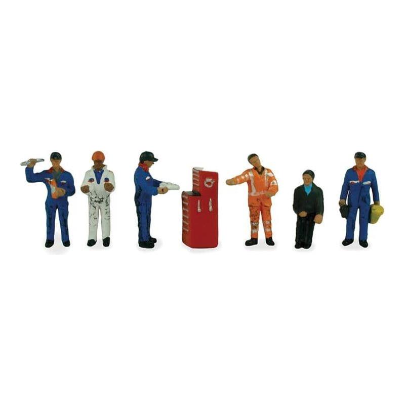 SCENECRAFT OO Traction Maintenance Depot Workers