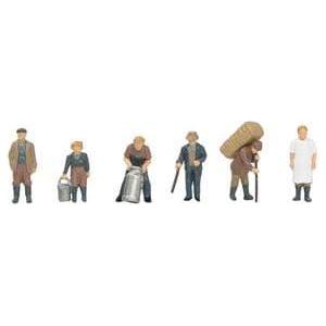 SCENECRAFT OO 1940/50's Livestock Farming Figures