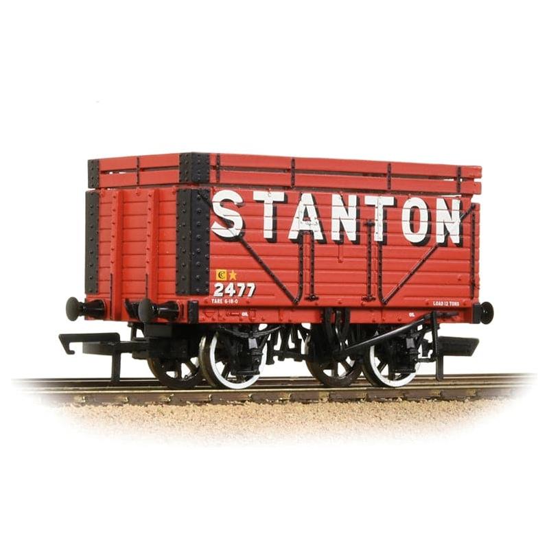 BRANCHLINE OO 8 Plank Wagon Coke Rails 'Stanton' Red