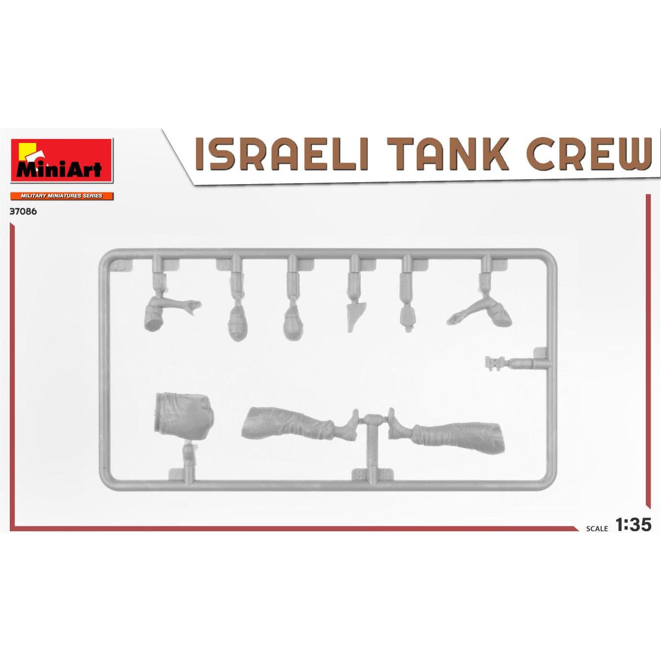 MINIART 1/35 Israeli Tank Crew. Yom Kippur War
