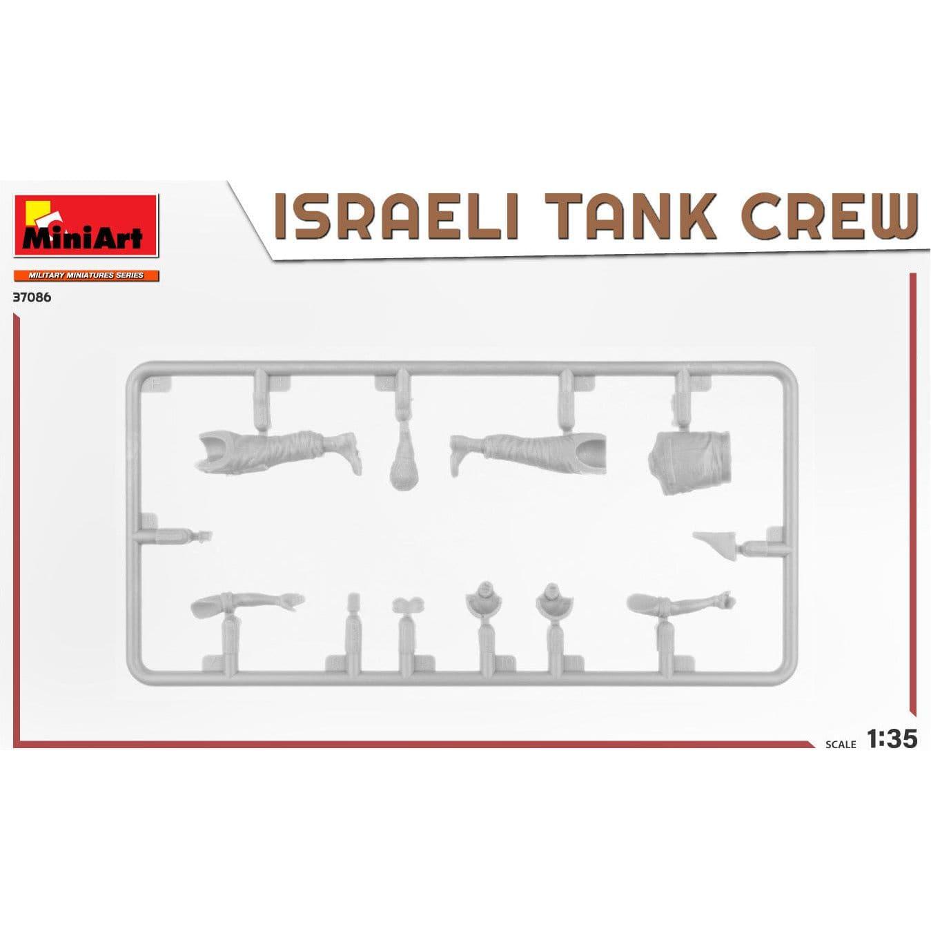 MINIART 1/35 Israeli Tank Crew. Yom Kippur War