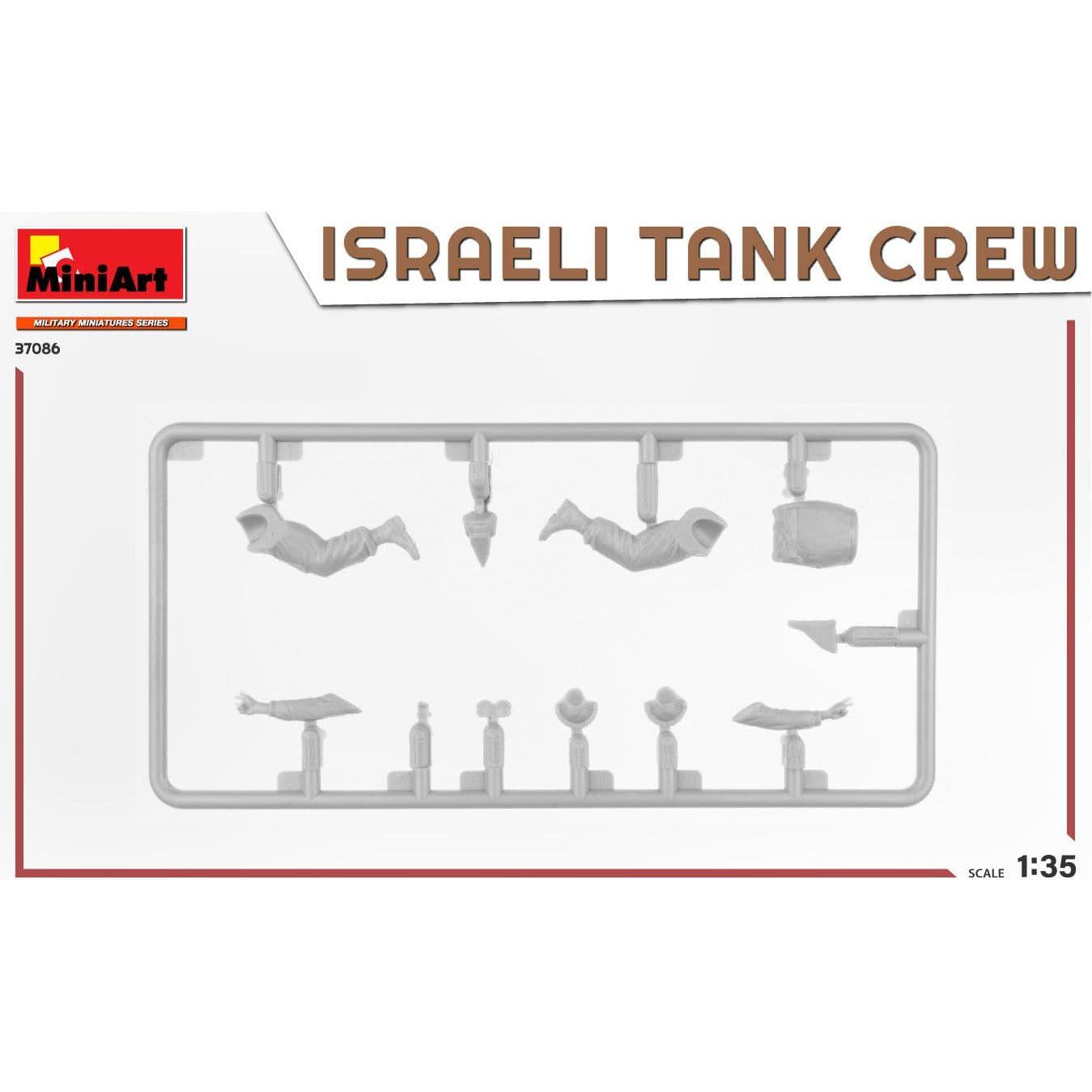 MINIART 1/35 Israeli Tank Crew. Yom Kippur War