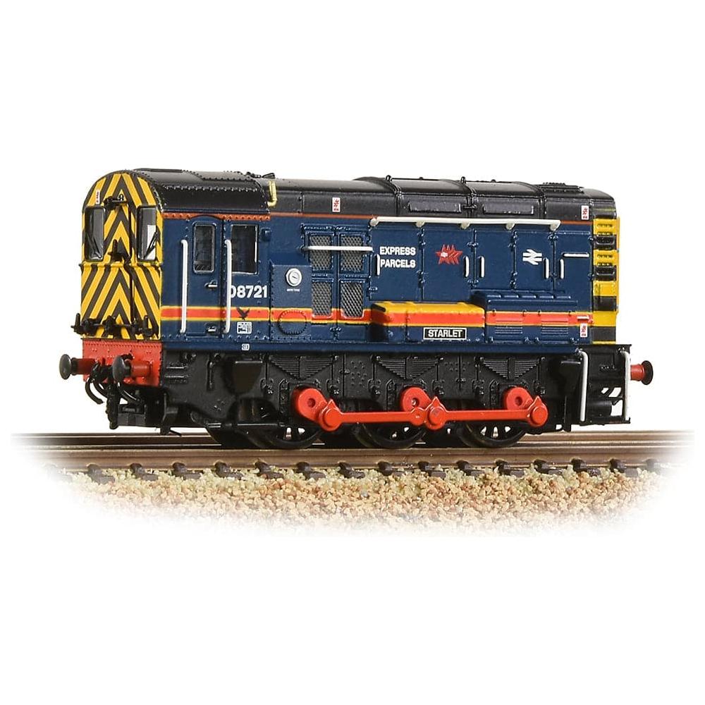 GRAHAM FARISH N Class 08 08721 BR Red Star Express Parcels