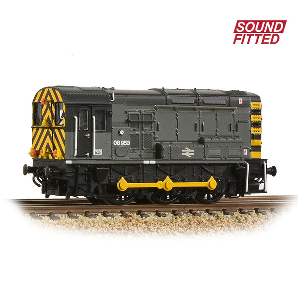 GRAHAM FARISH N Class 08 08953 BR Engineers Grey DCC Sound Fitted