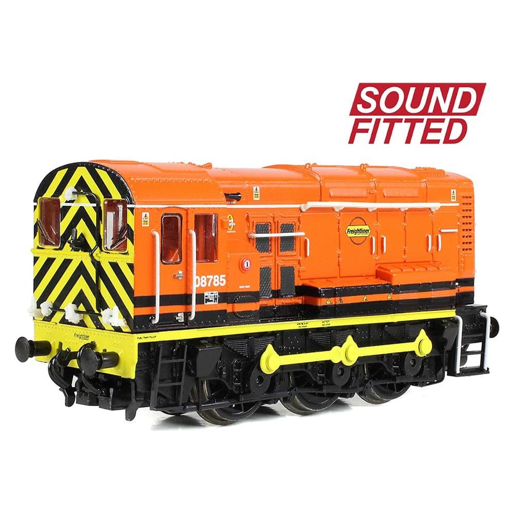 GRAHAM FARISH N Class 08 08785 Freightliner G&W DCC Sound Fitted