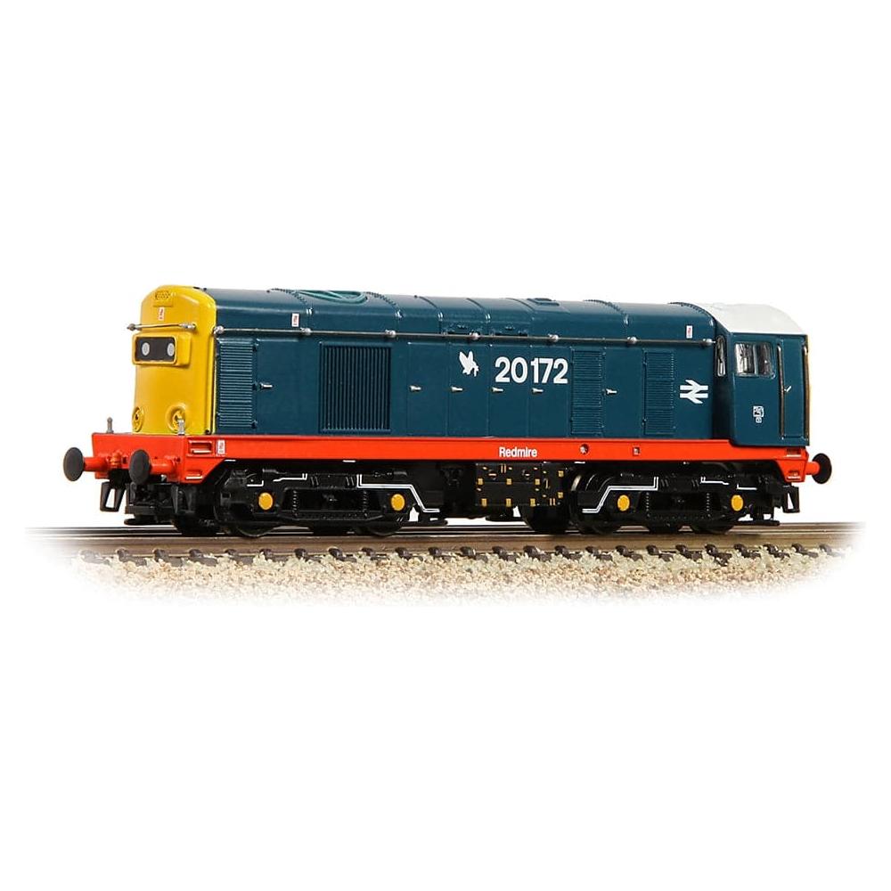 GRAHAM FARISH N Class 20-0 Headcode Box 20172 'Redmire' BR Blue (Red Solebar)