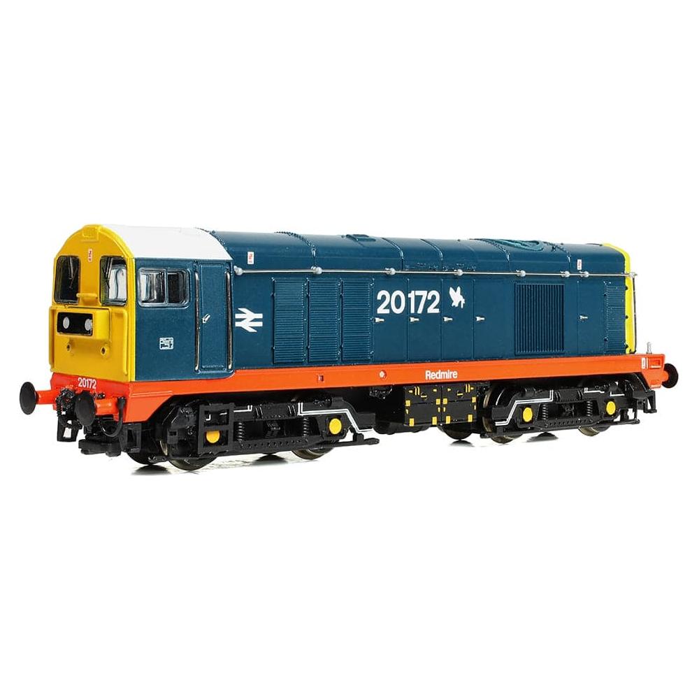 GRAHAM FARISH N Class 20-0 Headcode Box 20172 'Redmire' BR Blue (Red Solebar)