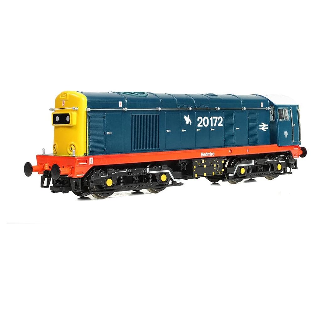 GRAHAM FARISH N Class 20-0 Headcode Box 20172 'Redmire' BR Blue (Red Solebar)