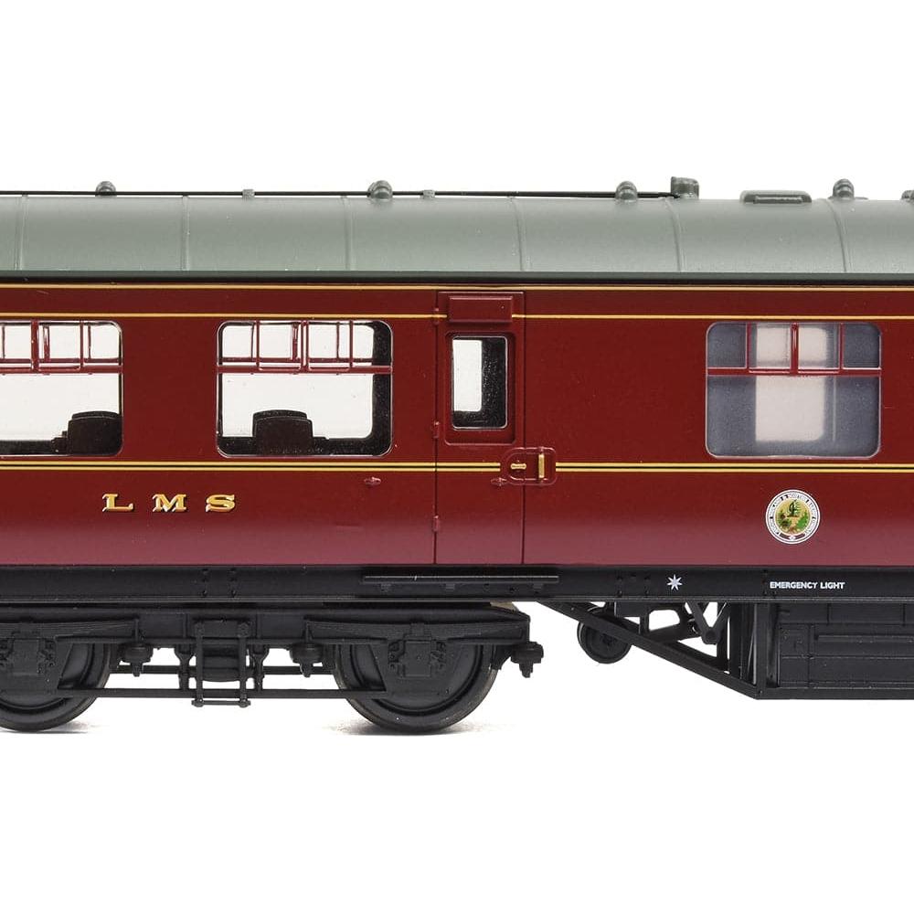 BRANCHLINE OO LMS 50' Inspection Saloon LMS Crimson Lake