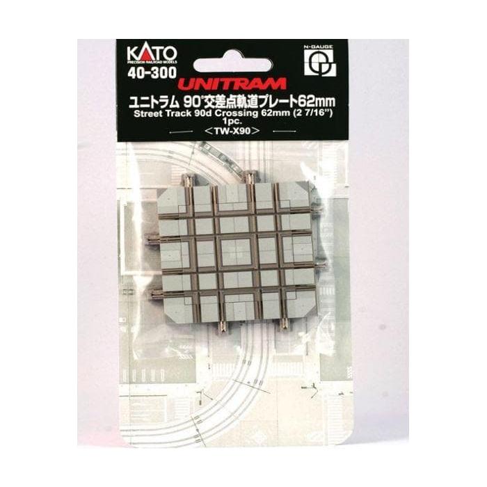 KATO N Unitram Street Track 90d Crossing 62mm (1)