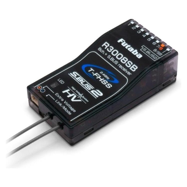 FUTABA Receiver R3008SB 2.4G for 10J T-FHSS 10ch+ (FUTR3008