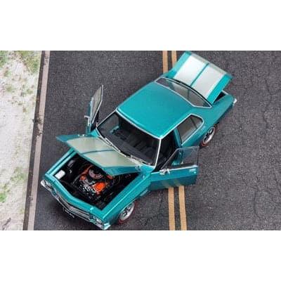 DDA 1/24 Turquoise HQ Holden GTS 4 Door Monaro