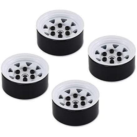 EXO 4X4 Sunny Rays 1.55 Beadlock Wheel (Alloy White)