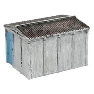 Sectional Lineside Hut - Blue Door