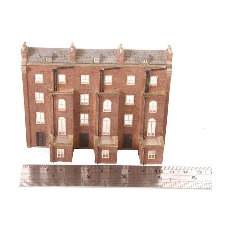 Low Relief Rear of Victorian Tenements