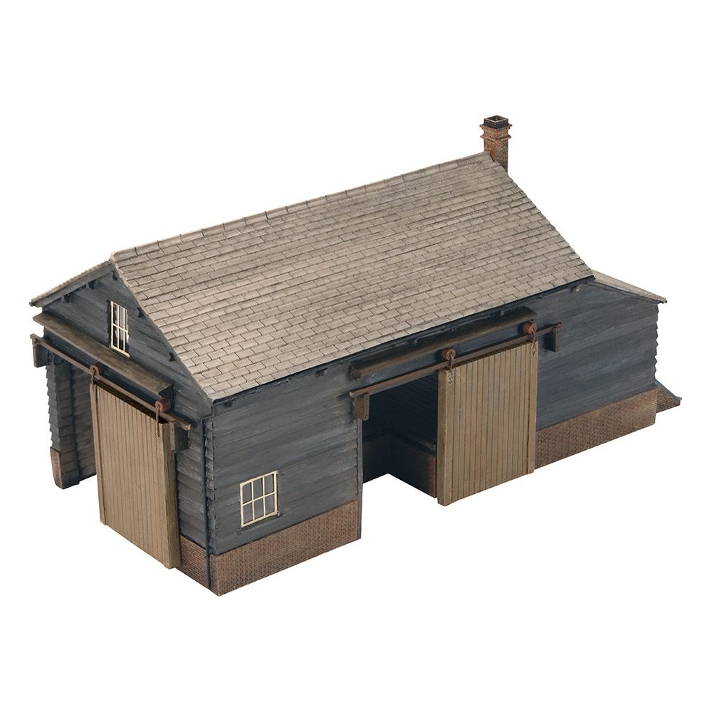 SCENECRAFT OO Wooden Goods Shed