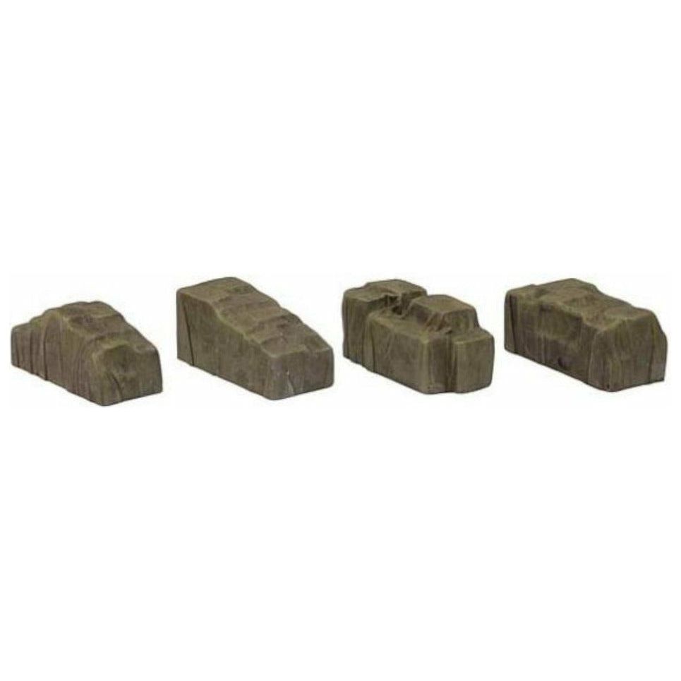 BACHMANN SCENECRAFT OO Tarpaulin Covered Wagon Loads (x4)