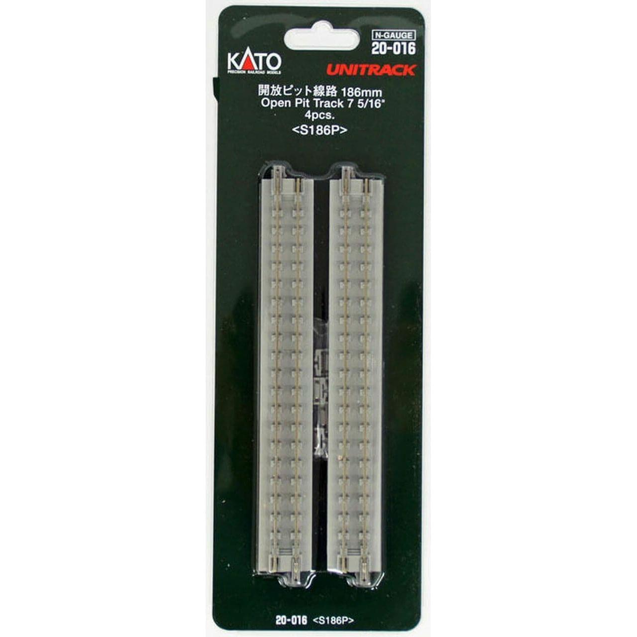 KATO N Unitrack Open Pit Straight Track 186mm (4)