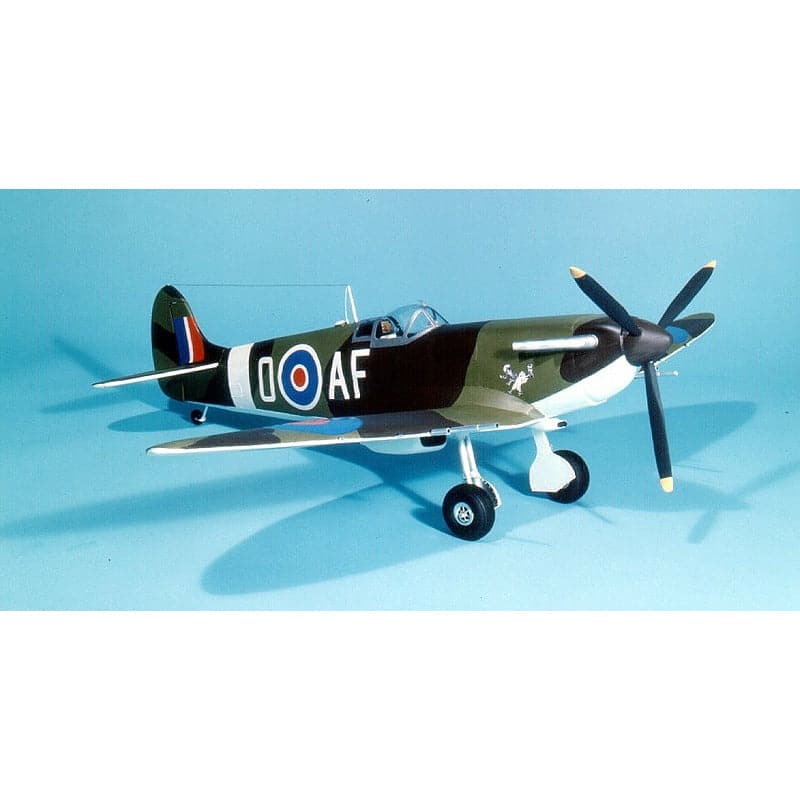 GUILLOWS 1/30 Supermarine Spitfire Mk-I WWII Balsa Plane Model Kit