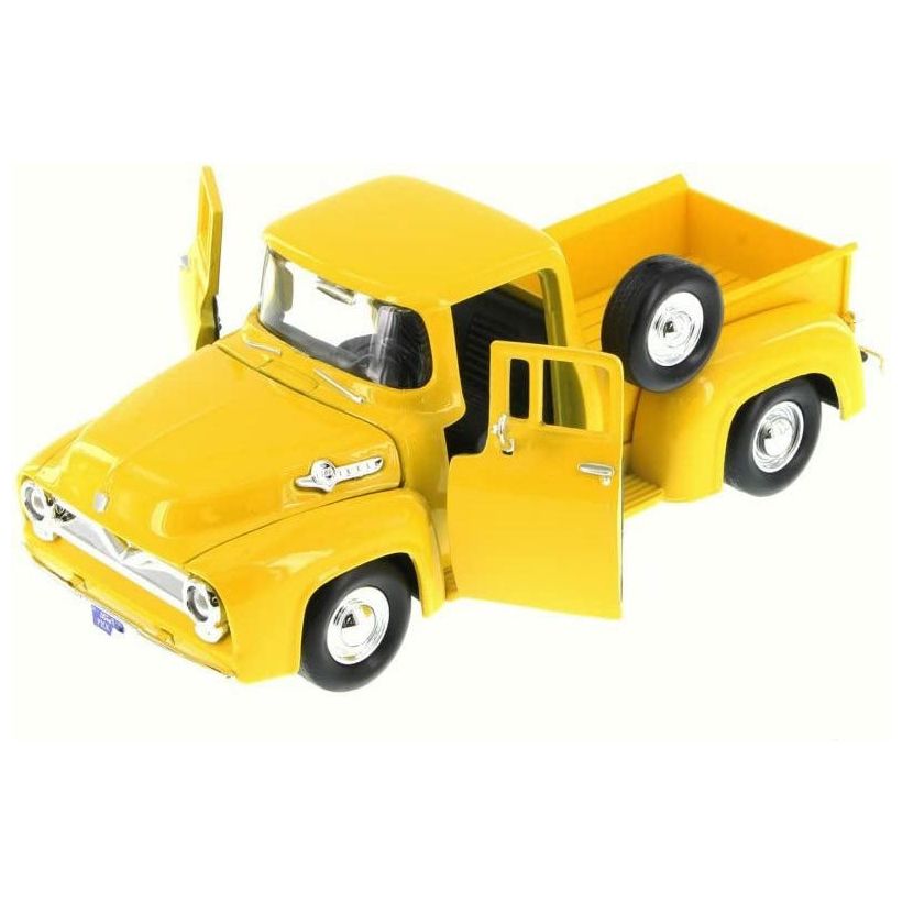 MOTORMAX 1/24 1955 Ford Pickup Yellow (Timeless Legends)