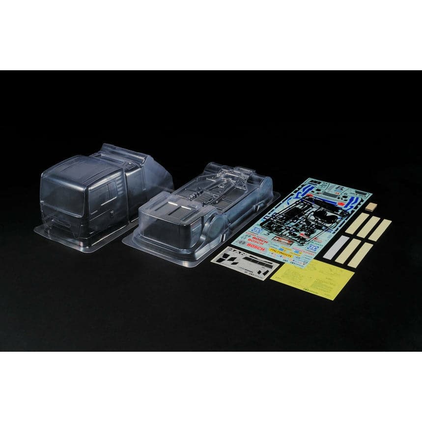 TAMIYA 1/14 Team Reinert Racing MAN TGS Complete Replacement Bodyparts set and decal sheet Unpainted.