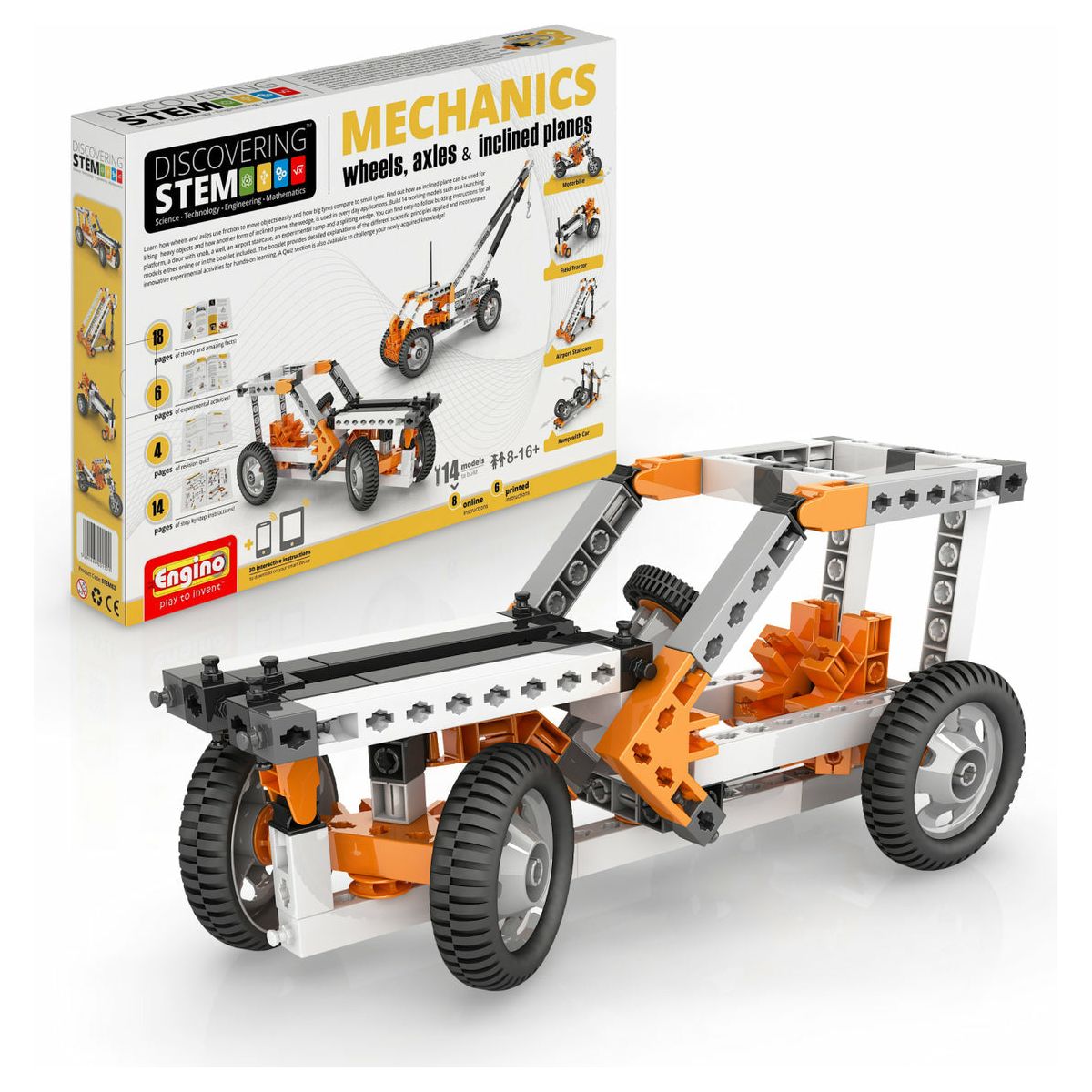 STEM Mechanics: Wheels, Axles & Inclined Planes | By Engino