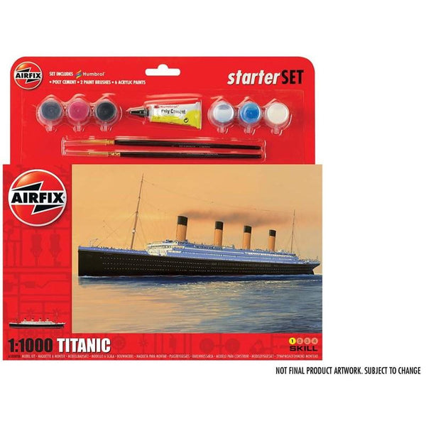 AIRFIX 1/1000 Large Starter Set - RMS Titanic