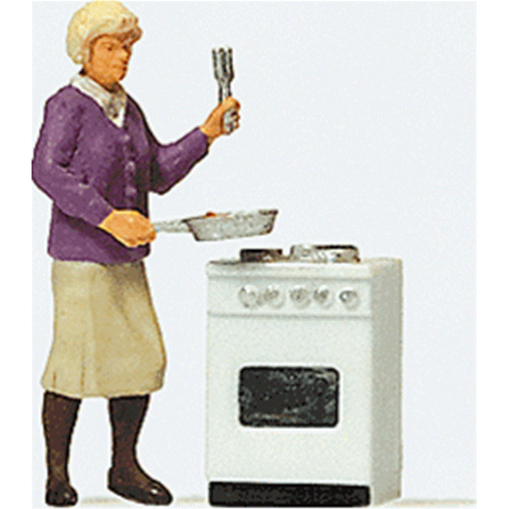 PREISER HO At The Stove