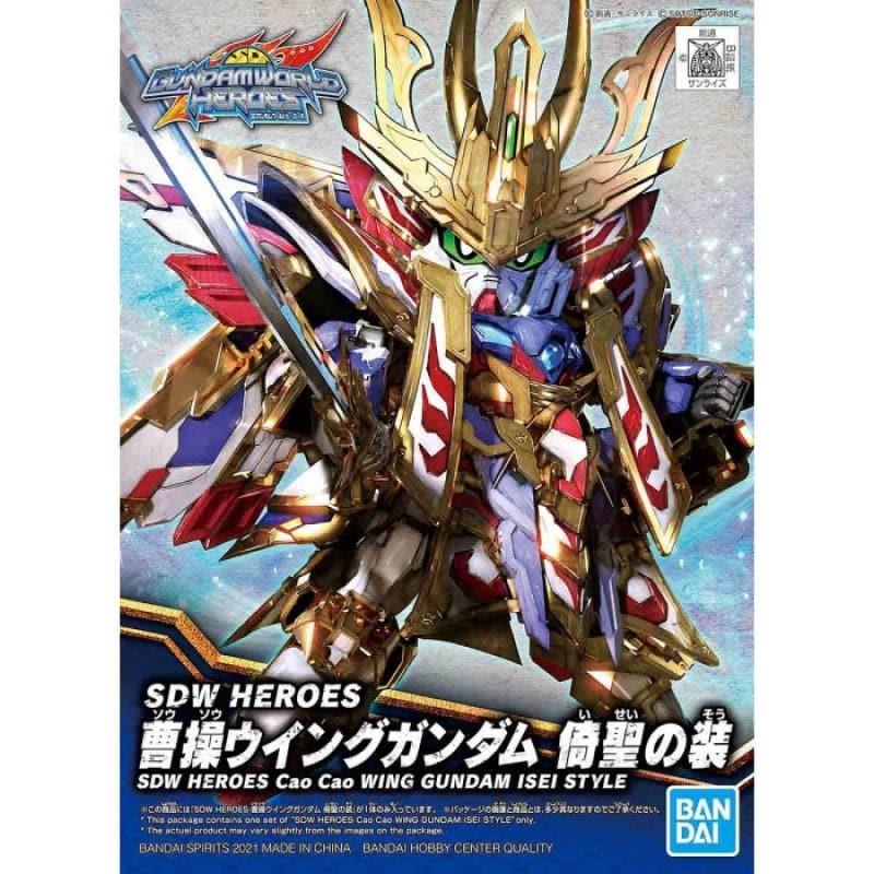 BANDAI SDW Heroes Cao Cao Wing Gundam Isei Style