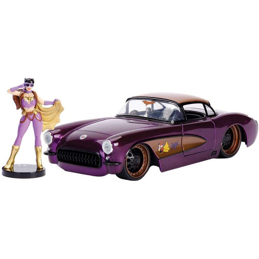 JADA 1/24 Batgirl w/1957 Chevy Corvette Bombshells Movie
