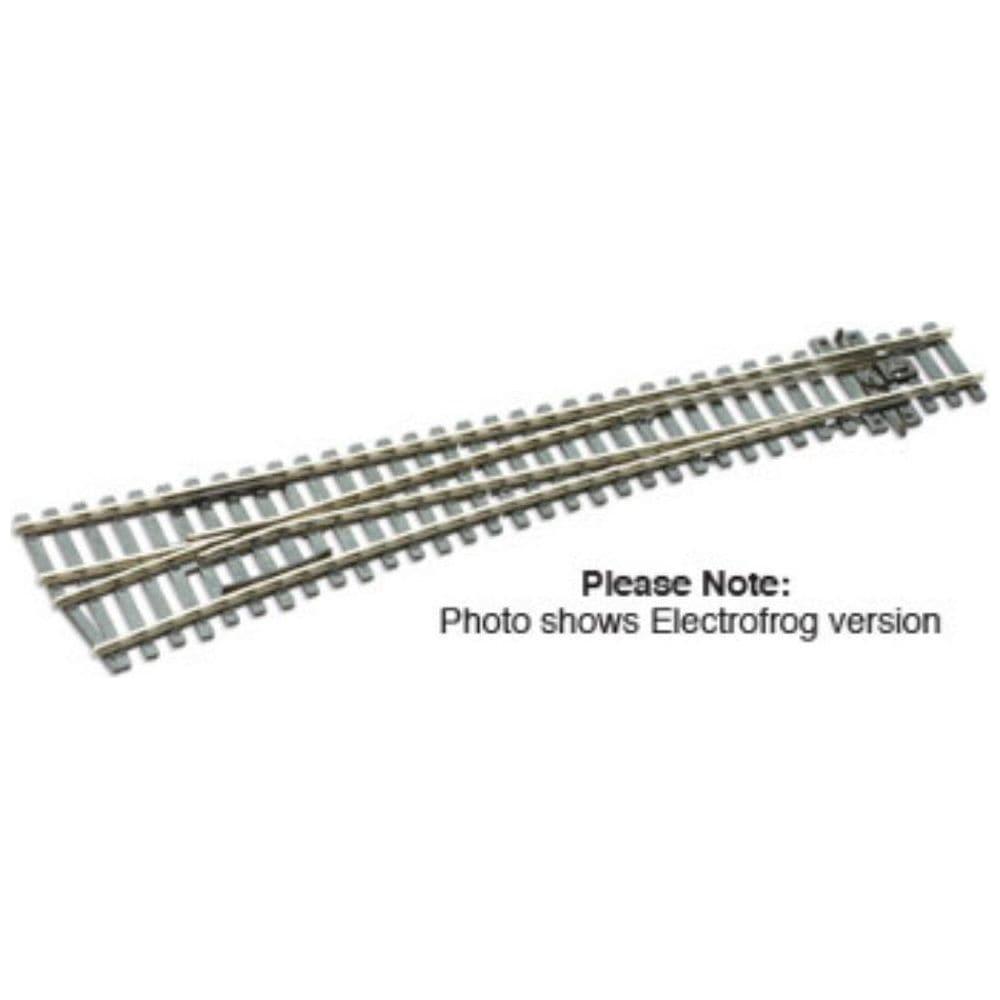 PECO OO/HO Streamline Turnout, Large Radius. Left Hand Insulfrog Code 100 (SL89)