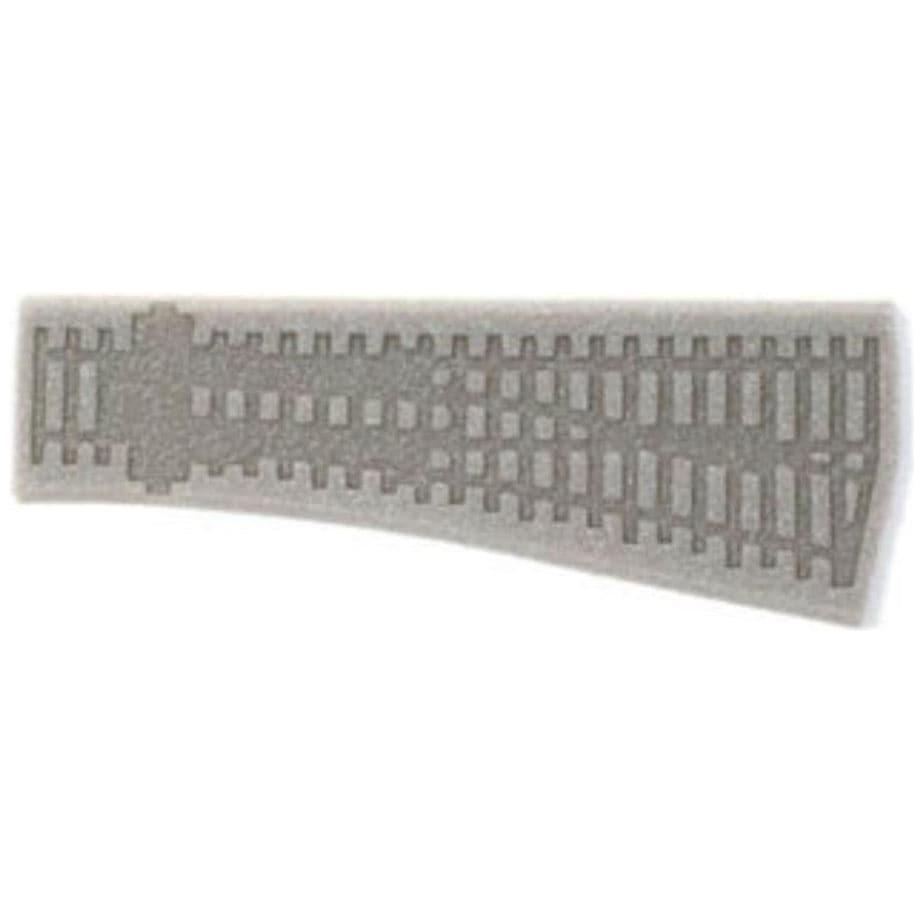 PECO Streamline HOm Code 75 Curved Turnout, Large Radius, Right Hand (SLE1486)