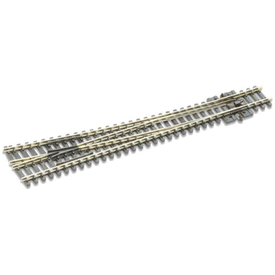 PECO N Streamline Turnout, Large Radius, Right Hand Electrofrog Code 80 (SLE388)