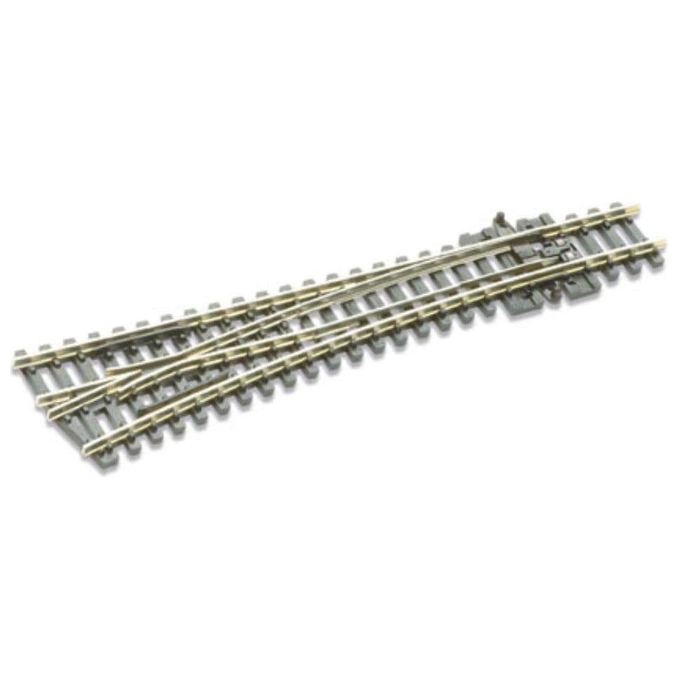 PECO N Streamline Turnout Medium Radius Left Hand Electrofrog Code 80 (SLE396)