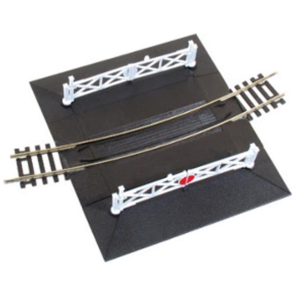 PECO OO/HO Setrack Curved Level Crossing 3rd Radius Code 100 (ST263)