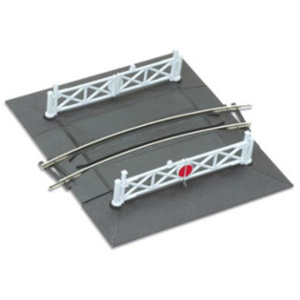 PECO LEVEL CROSSING 1ST CURVED - Hearns Hobbies Melbourne - PECO
