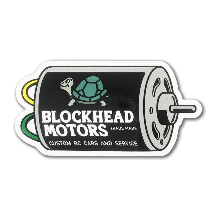 BLOCKHEAD MOTORS Motor Sticker
