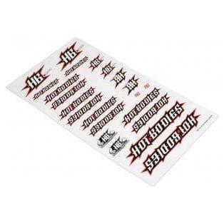 (Clearance Item) HB RACING Team Decal Set (Large/Red)